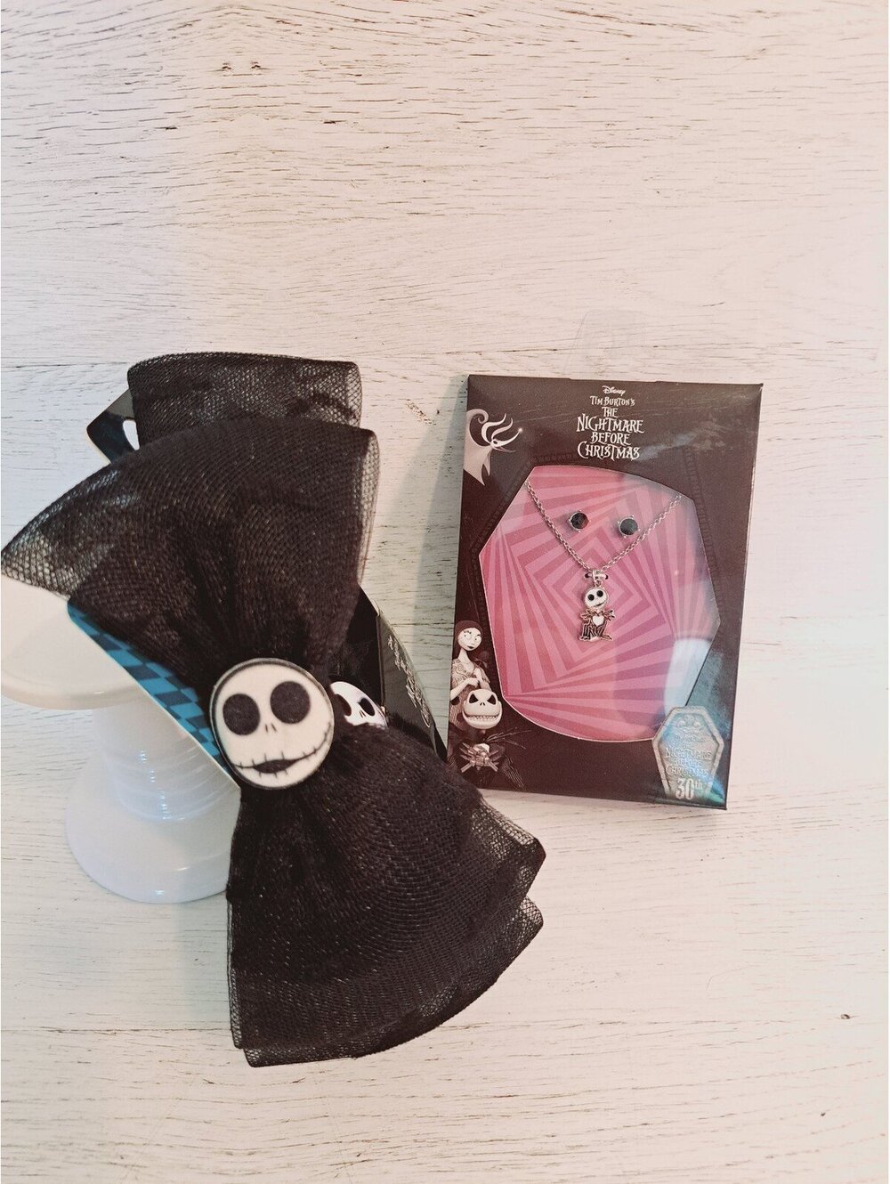 Jack Skellington Nightmare Before Christmas Headband & Necklace DisneyBounding
